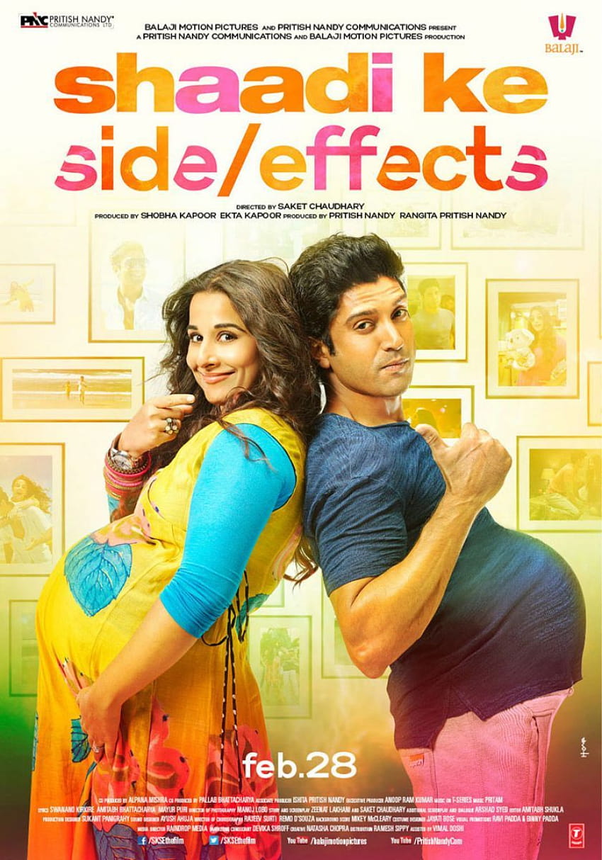 Shaadi Ke Side Effects Movie poster, bollywood movie poster HD phone wallpaper
