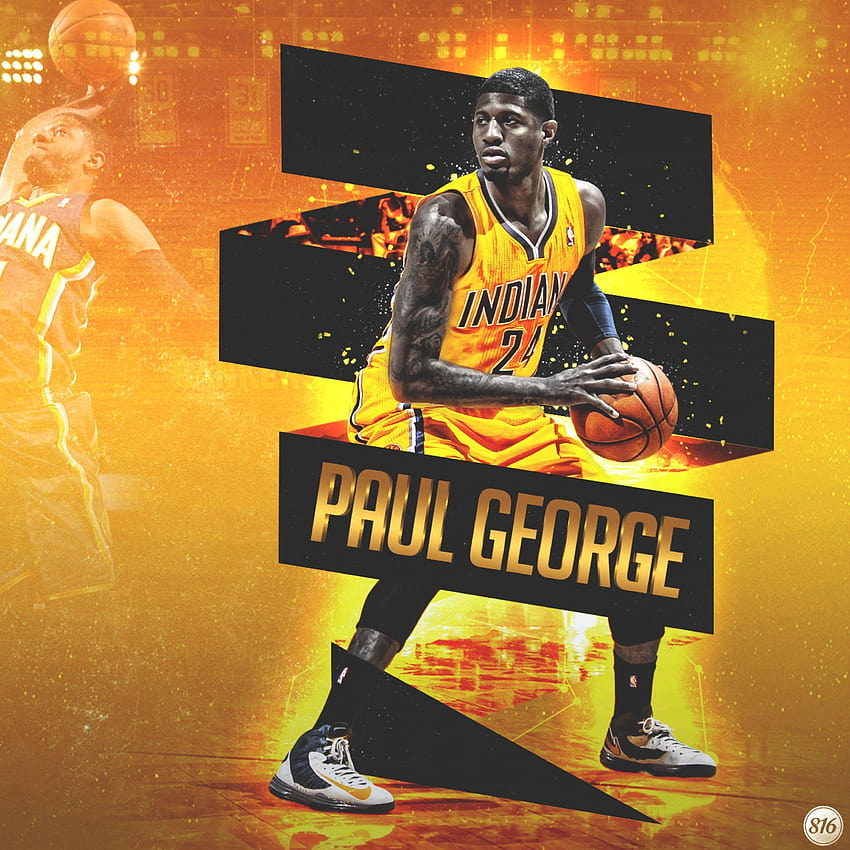 2732x2732 Paul george, Indiana, Pacers, indiana pacers HD phone wallpaper
