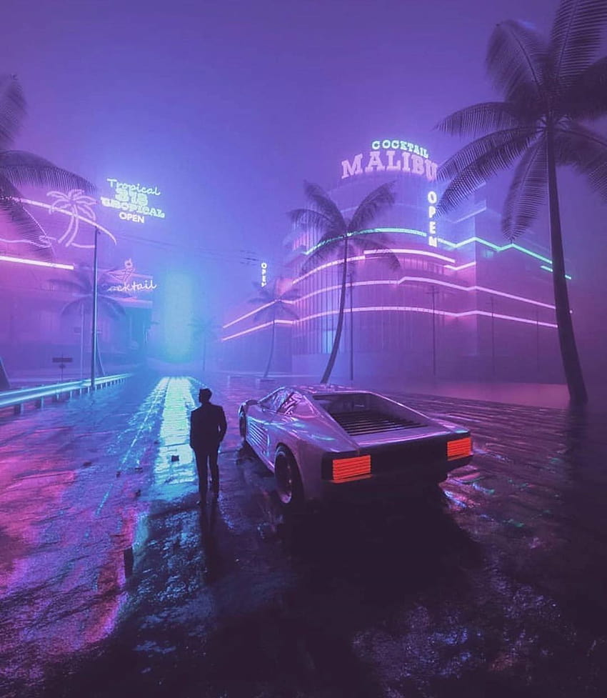 They should remaster Vice City. [h/t @modernnotoriety], aesthetic vice city HD phone wallpaper