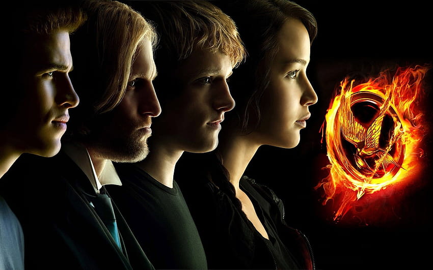 The Hunger Games logo, Fire, Games, The, Alma, Bird, hunger games gale HD wallpaper
