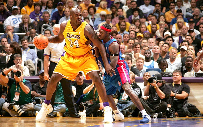 NBA, Bola Basket, Shaquille O'Neal, Los Angeles, Los Angeles Lakers, ben wallace Wallpaper HD
