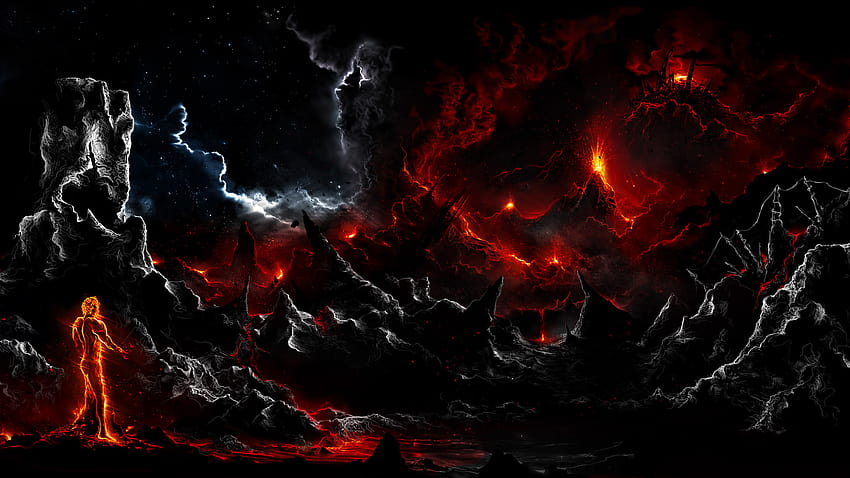 Hell For Mobile, dark hell HD wallpaper