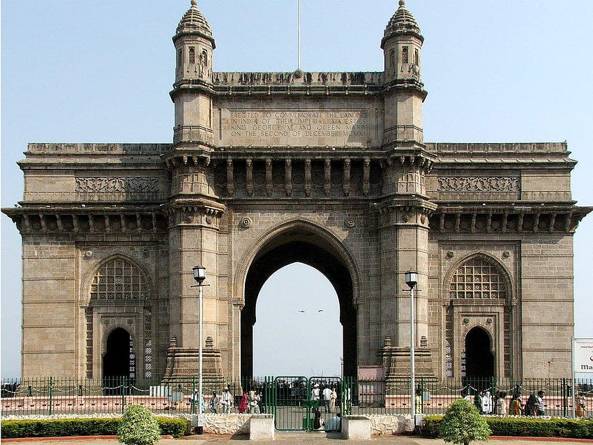 Мумбай Ке, портата на Индия Мумбай HD тапет