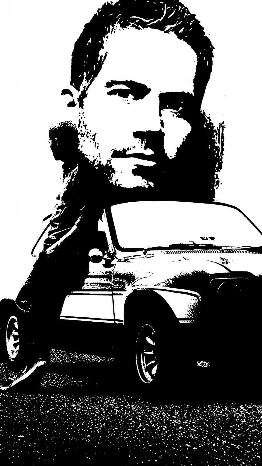 Fast & Furious Paul Walker for iPhone 11, Pro Max, X, 8, 7, 6, fast and furious paul walker HD phone wallpaper