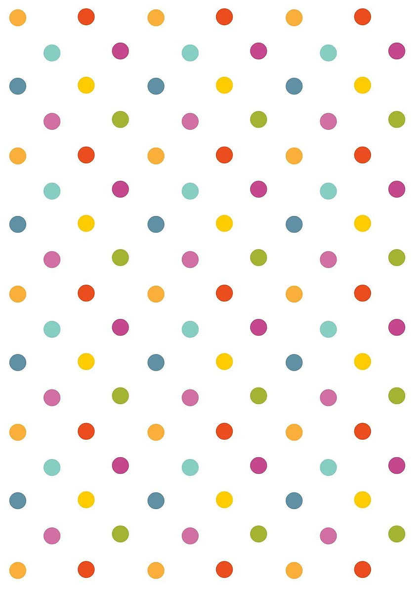 Rainbow Polka Dot Clipart, polka dots HD phone wallpaper