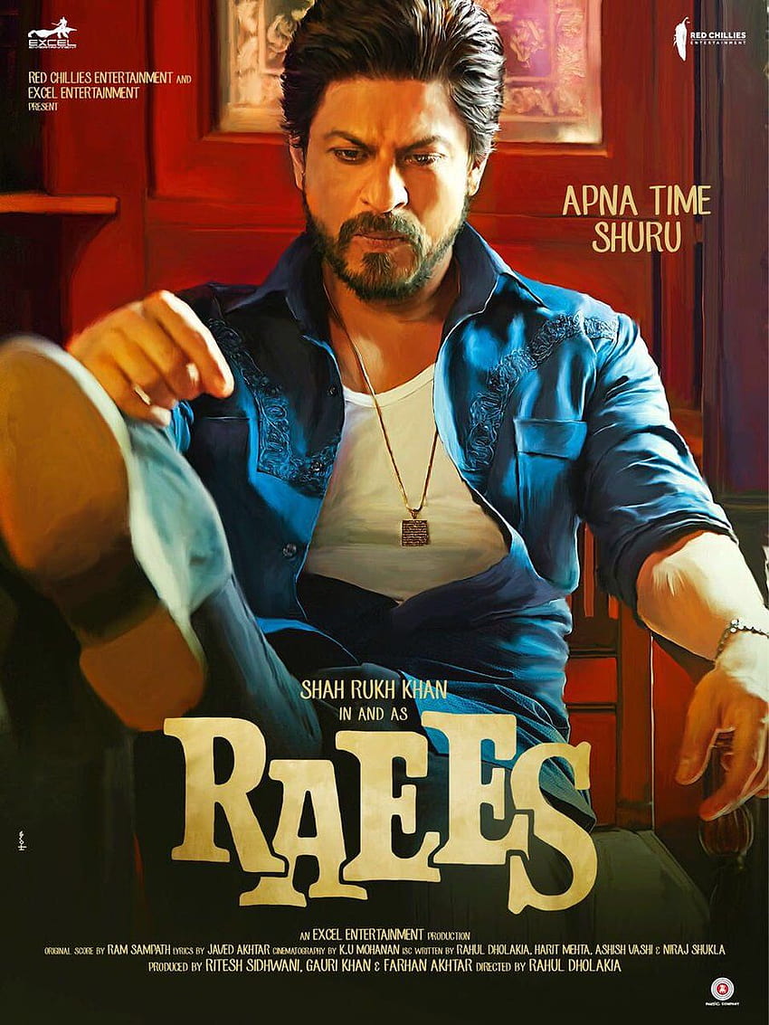 Raees Dialogues & Movie feat. シャー・ルク・カーン、レイの映画 HD電話の壁紙