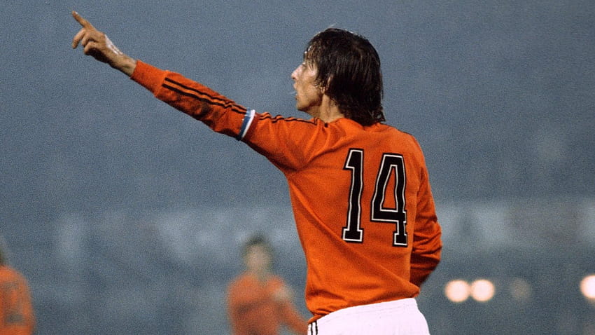 Johan Cruyff 96 in Seite HD-Hintergrundbild