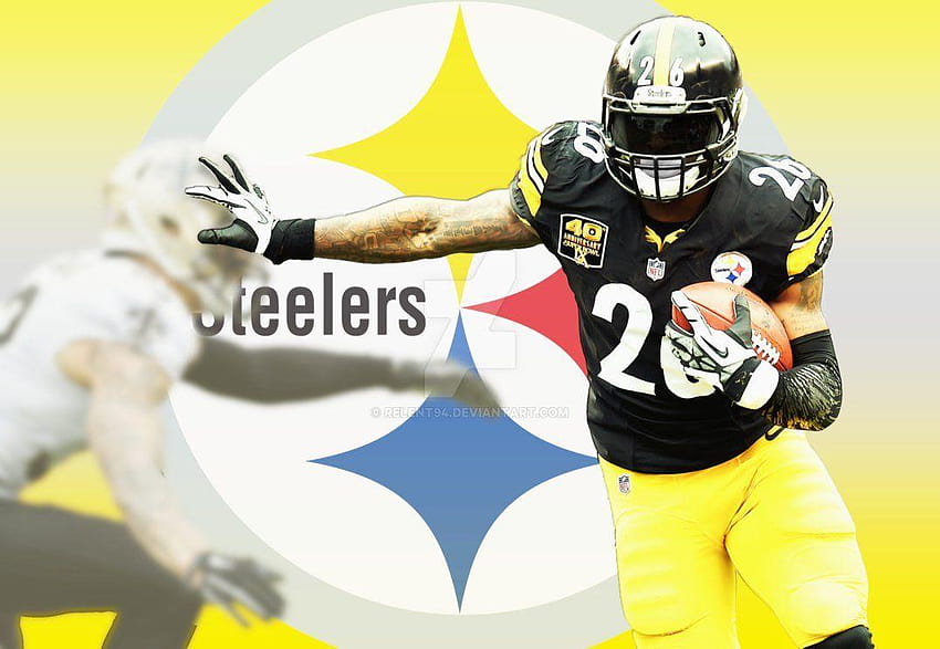Le'Veon Bell Pittsburgh Steelers by Relent94, leveon bell HD wallpaper