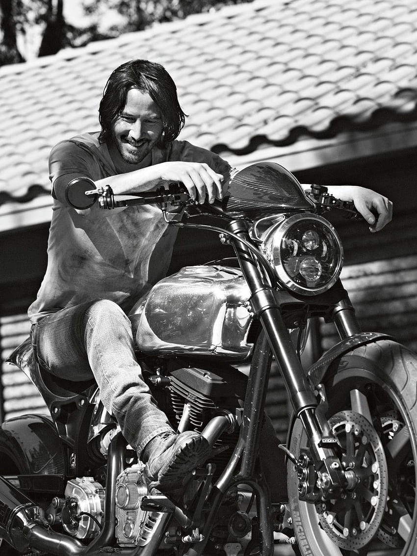 La entrevista de Esquire: Keanu Reeves :: WINM :: Keanu Reeves Articles, keanu reeves bike fondo de pantalla del teléfono