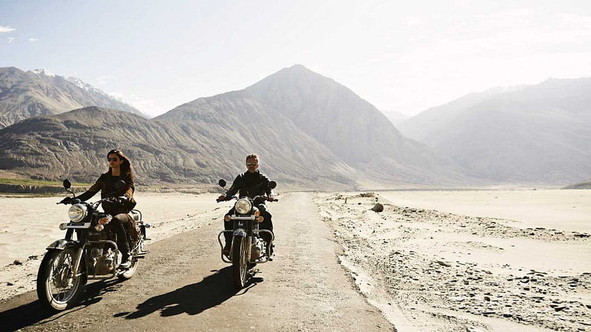 Ladakh au-delà de Leh, vélo ladakh Fond d'écran HD