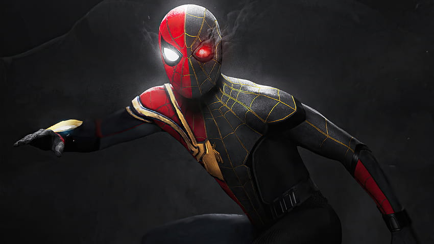 Iron Spider X Gold Suit , Superheroes, Backgrounds, and, gold spider man HD wallpaper
