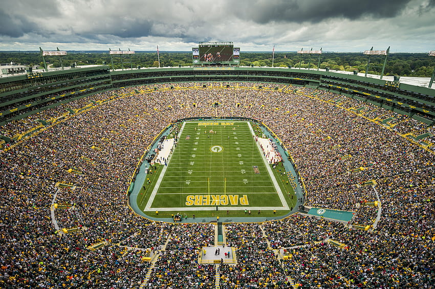 ¡Vamos Paquete VAMOS! en Scratch, Green Bay Packers Stadium Lambeau Field fondo de pantalla