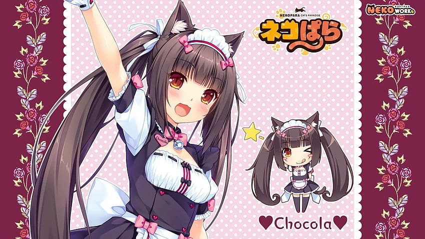 Chocolat Neko Para, nekopara HD wallpaper
