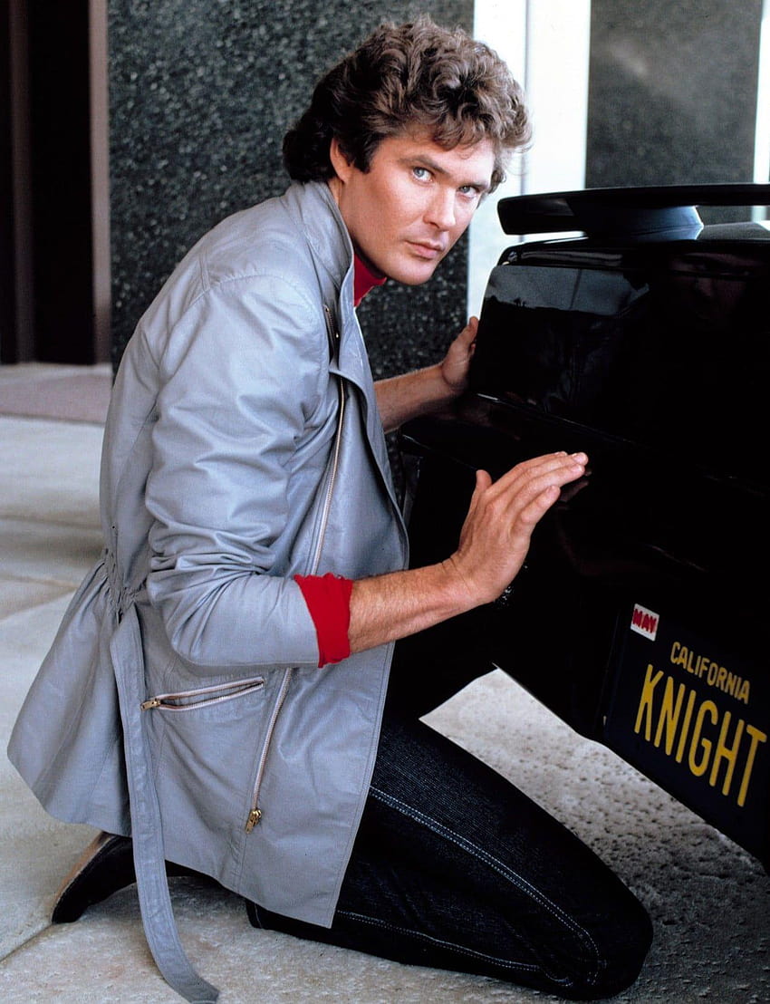 Camisa de vestir gris para hombre, hombre, actor, serie de televisión, David Hasselhoff fondo de pantalla del teléfono