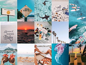 Summer collage vibes HD wallpapers