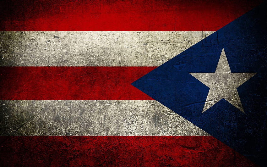 Arrière-plans du drapeau portoricain, porto rico bandera Fond d'écran HD