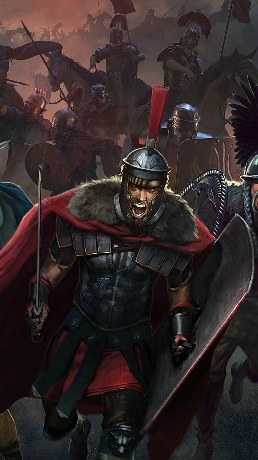 Warriors, Total War: Arena, online game, 720x1280, legionary HD phone wallpaper