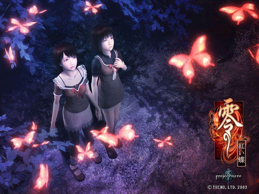Fatal Frame 2: Crimson Butterfly Wii Edition, projet zéro Fond d'écran HD