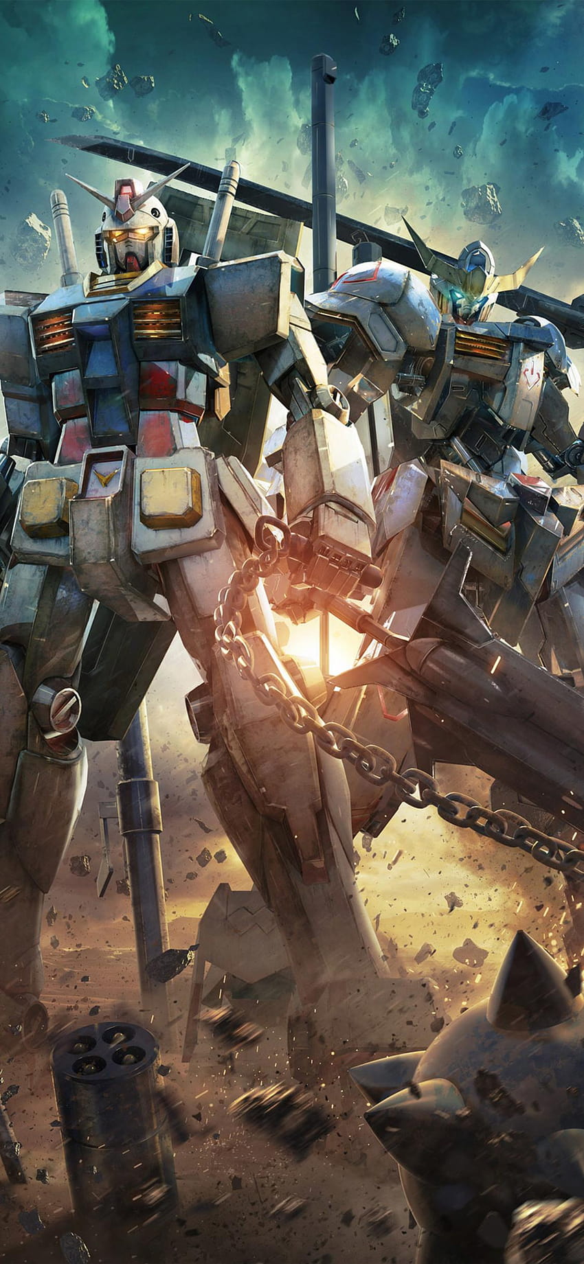 1125x2436 Gundam Versus 2017 Iphone XS,Iphone 10,Iphone X, gundam iPhone Tapeta na telefon HD