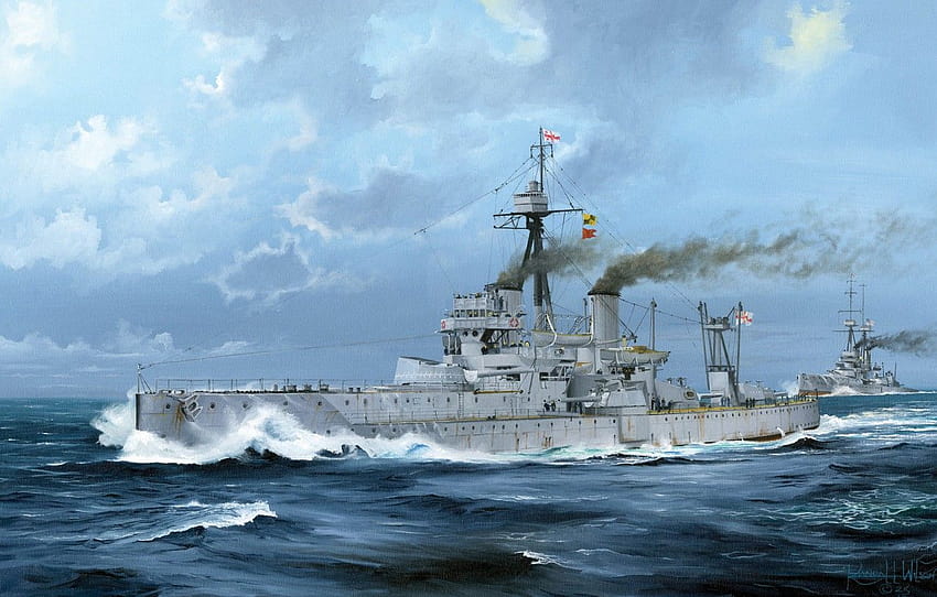 Battleship, Royal Navy, HMS Dreadnought for HD wallpaper