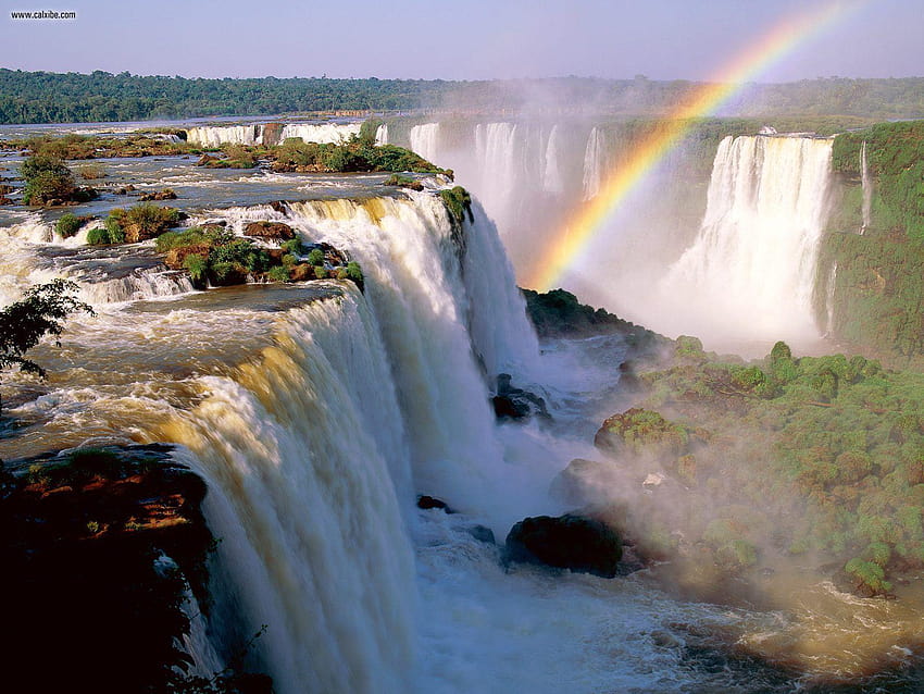 Air Terjun Iguazu 22, air terjun Wallpaper HD