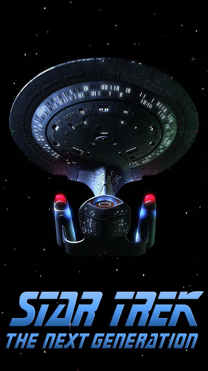 Star Trek TNG iPhone HD-Handy-Hintergrundbild