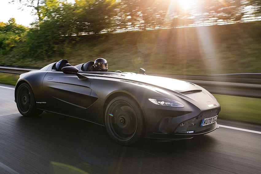 Aston Martin Reveals Of V12 Speedster Prototype On The Road, Aston ...