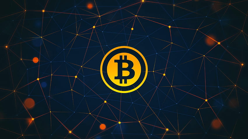 Bitcoin in , and wide sizes HD wallpaper