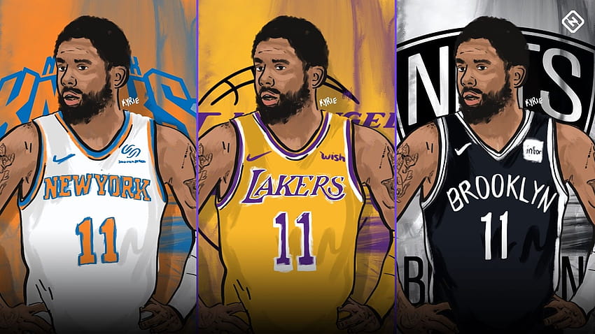 Kyrie Irving agency fits Can Lakers Knicks steal, kyrie irving computer nets HD wallpaper