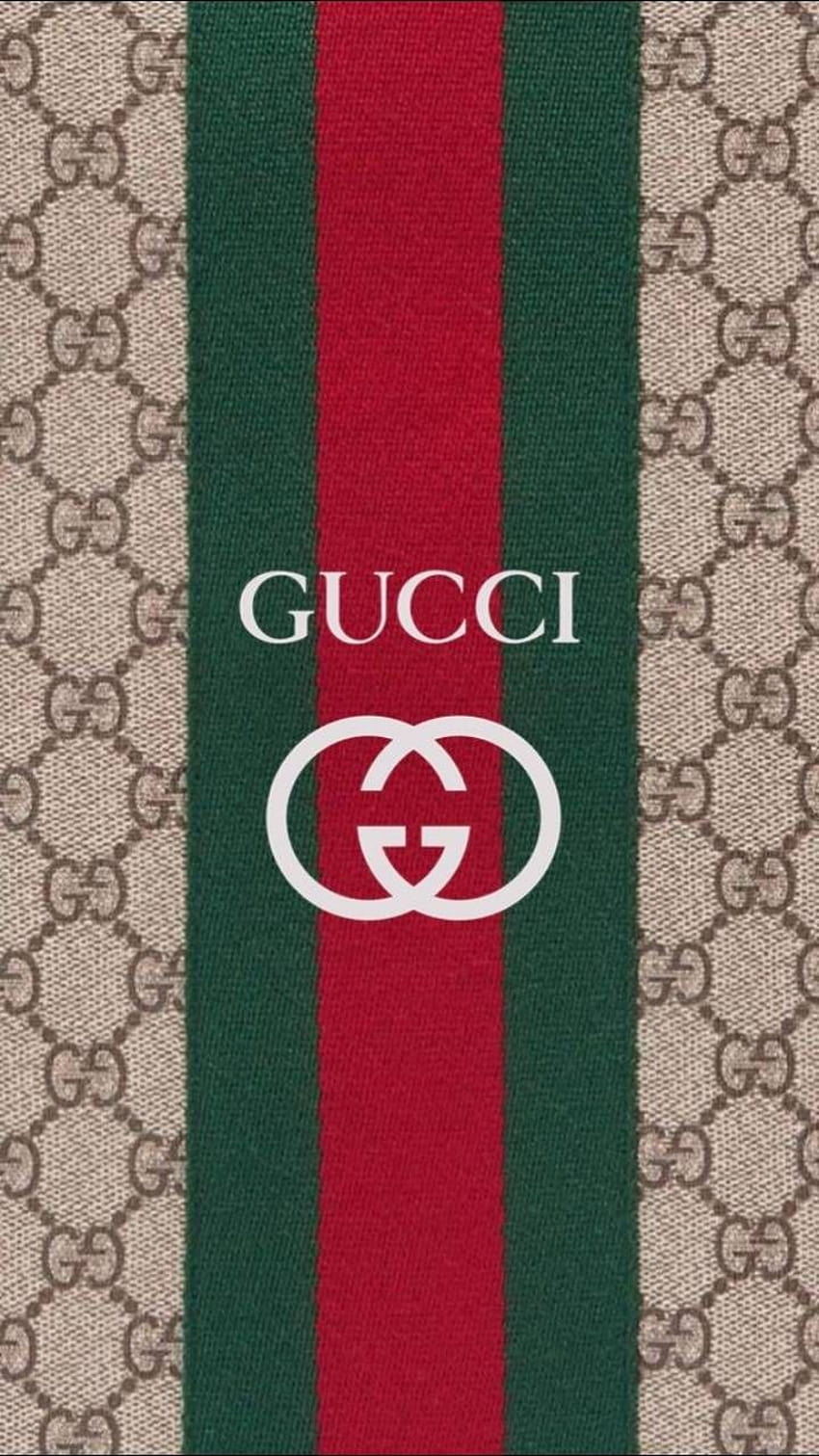 Monogram Gucci oleh societys2cent wallpaper ponsel HD