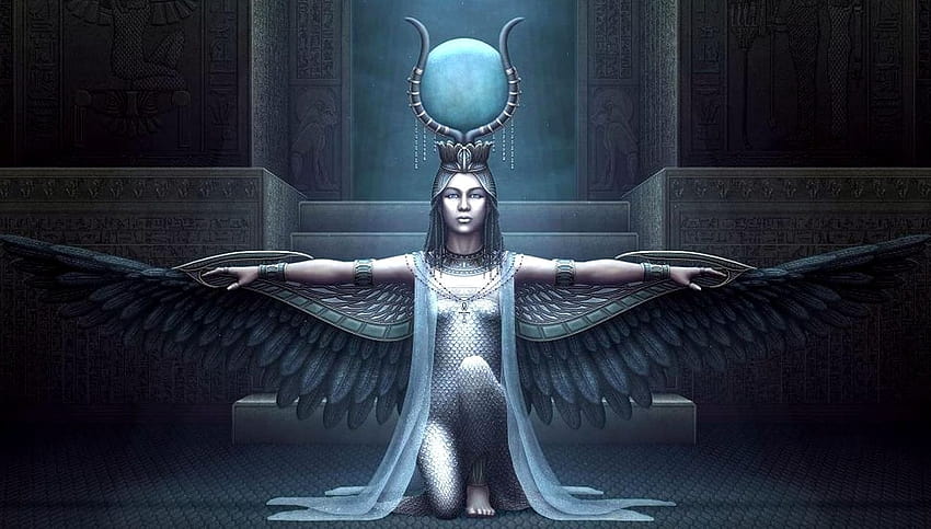 Egyptian Goddess Isis HD wallpaper