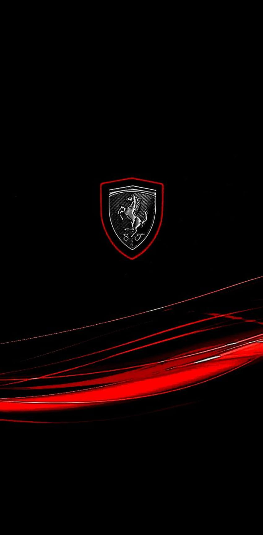 Logo Ferrari oleh Joseph_dude wallpaper ponsel HD