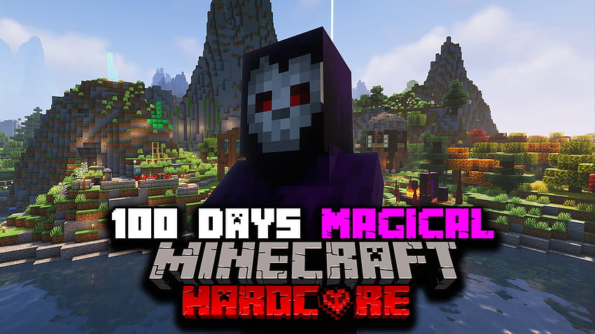 100 Hari Dalam Dunia Hardcore Minecraft Fantasi Ajaib – Legundo Wallpaper HD