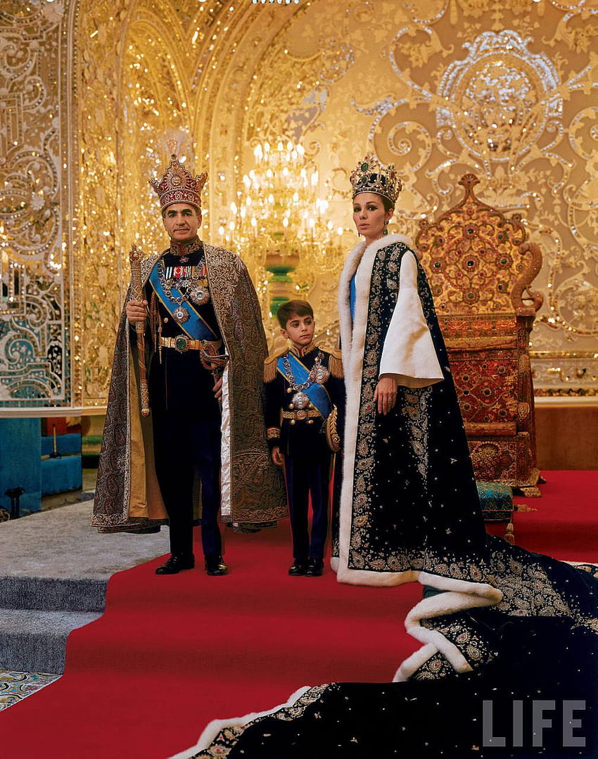 Mohamed Reza Pahlavi d'Iran et sa famille ...pinterest, dynastie pahlavi Fond d'écran de téléphone HD