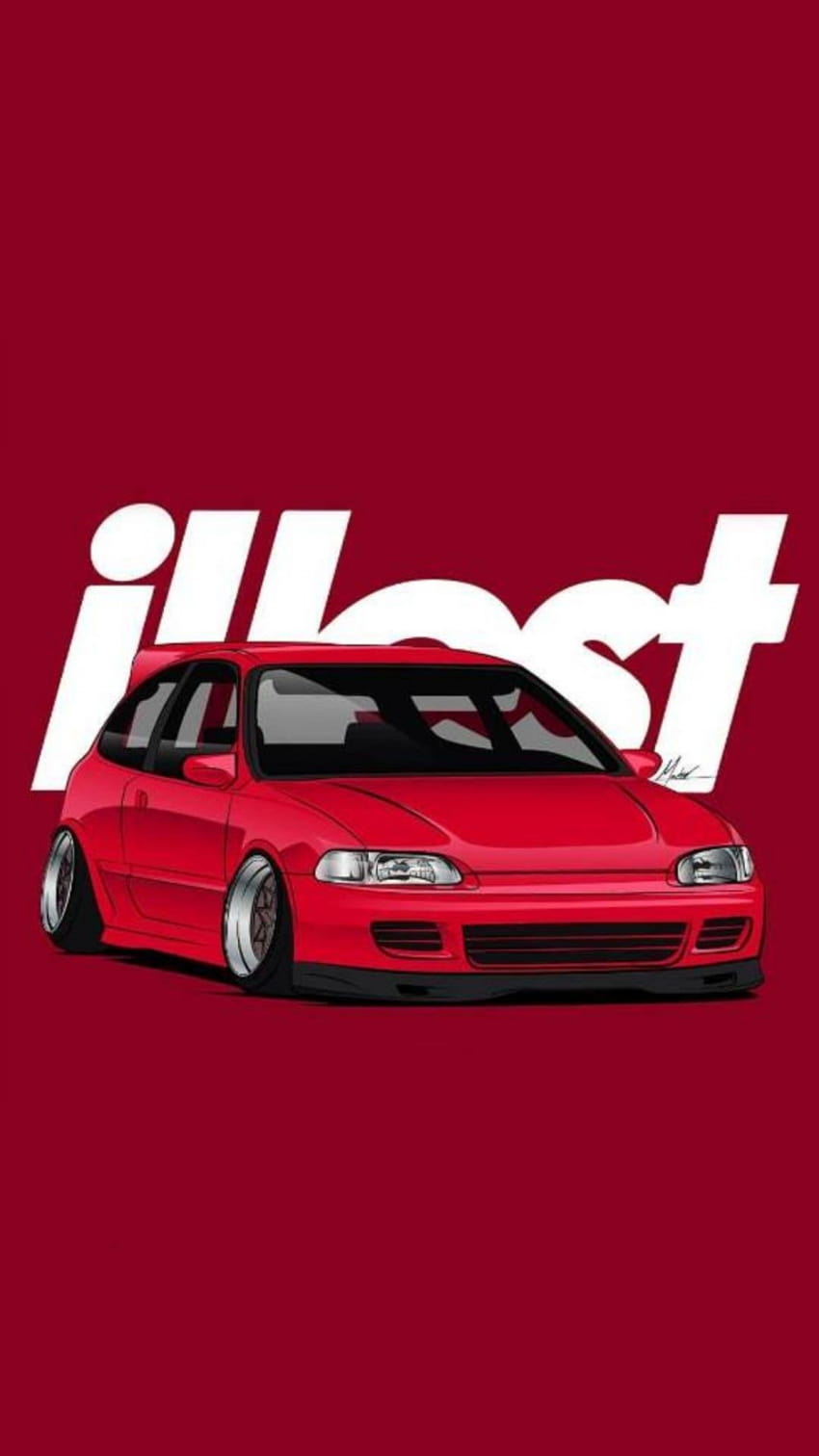 13 Illest Logo Iphone Bizt Honda civic [1080x1920] for your , Mobile & Tablet, 90s jdm aesthetic ps4 HD phone wallpaper