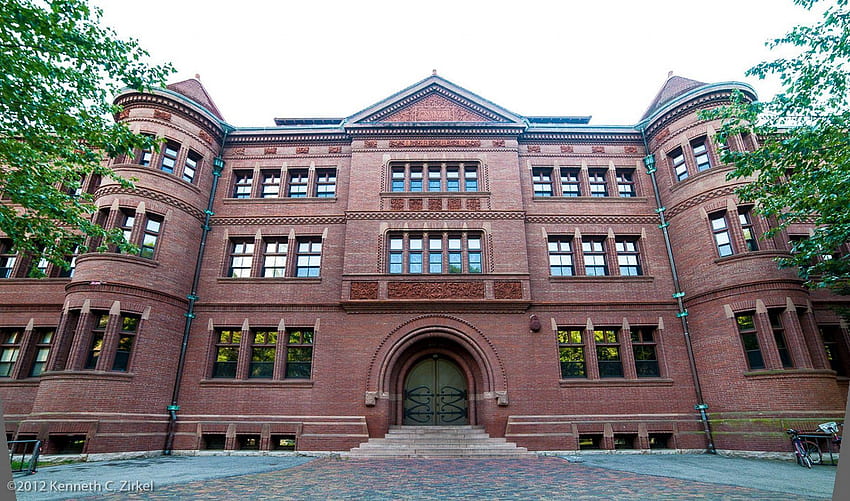 Северна зала в Харвардския университет HD тапет