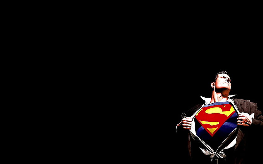 dc comics superman change alex ross, amoled cartoon HD wallpaper
