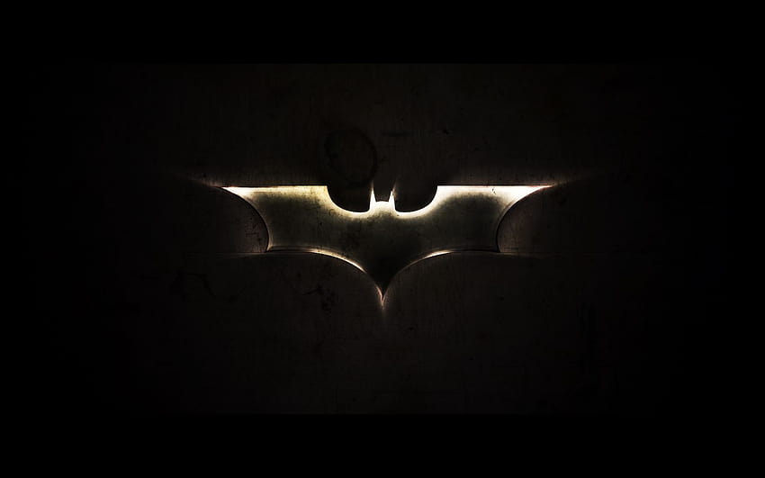 Logotipo dorado de Batman fondo de pantalla | Pxfuel