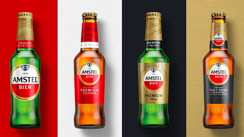 Studio Elmwood tworzy globalną platformę projektową dla piwa Amstel, browaru amstel Tapeta HD
