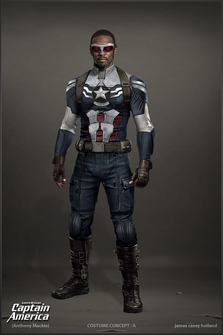 TFATWS Falcon as Captain America Suit Jacket aka Sam Wilson Wakanda EP 06  Costume