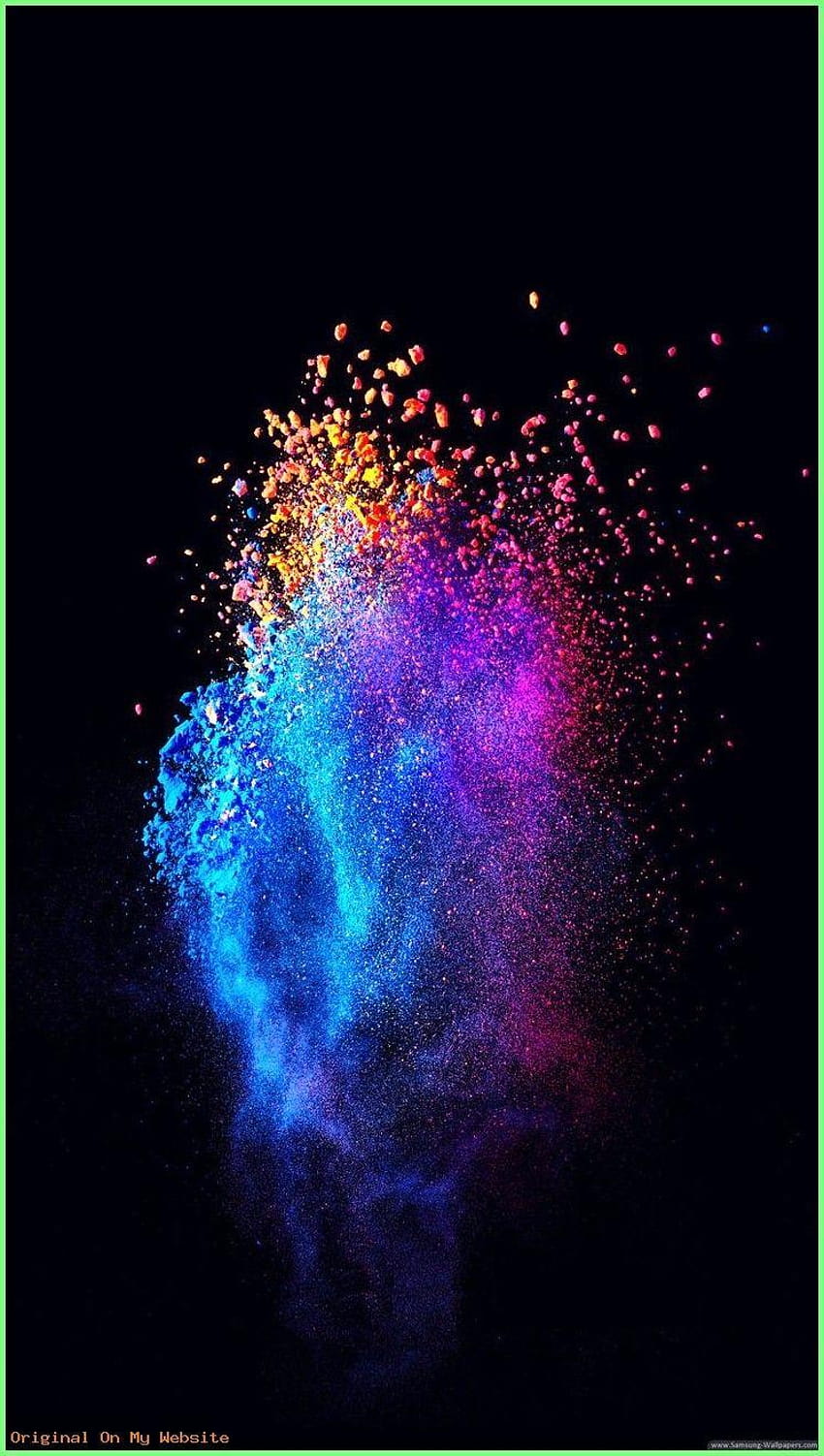 Iphone Color Explosion, color blast phone HD phone wallpaper