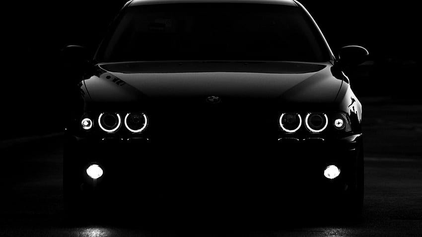 Bmw e39 m5 black cars darkness, car bmw HD wallpaper