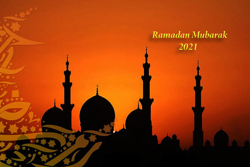 Ramadan Mubarak 2022: Wünsche, Nachrichten, Poster, er, 2022 HD-Hintergrundbild