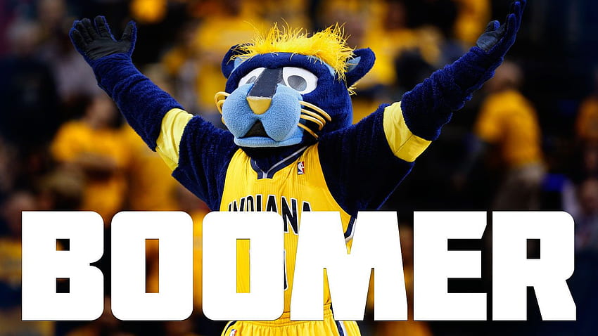 La page d'accueil de Boomer, mascotte des Indiana Pacers Fond d'écran HD