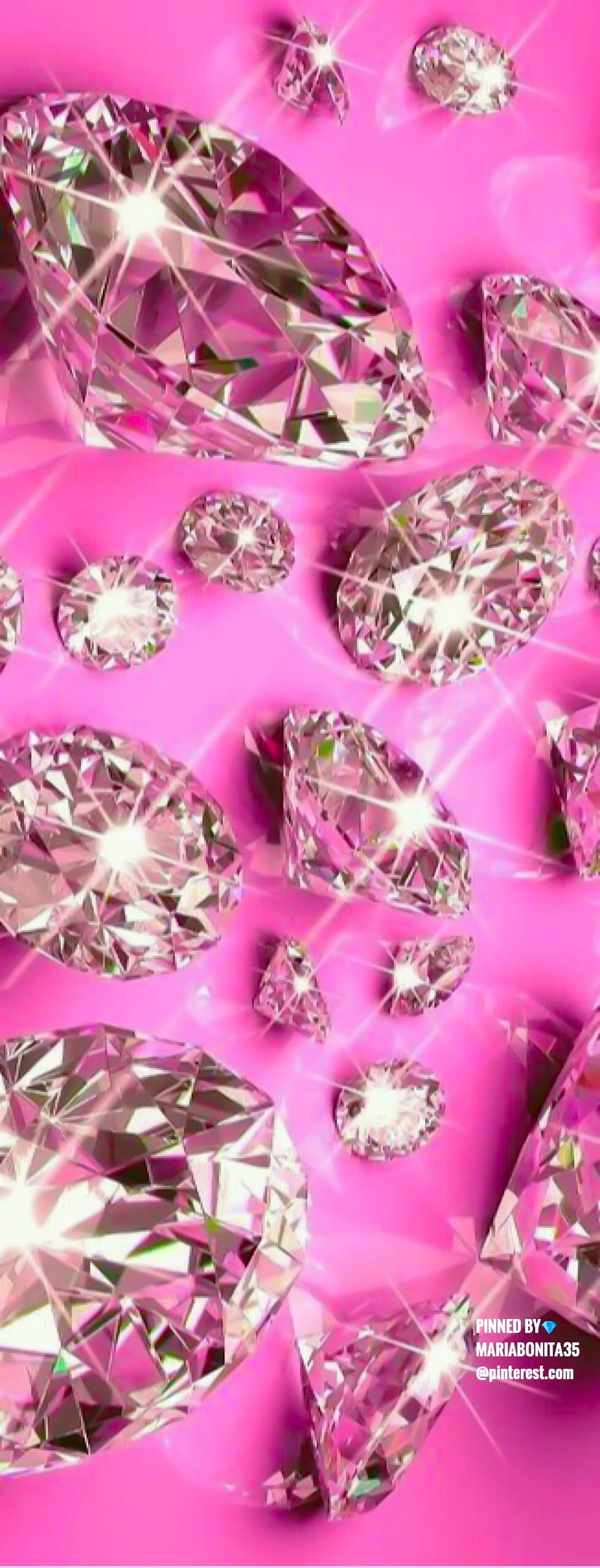 dark pink rhinestones HD phone wallpaper