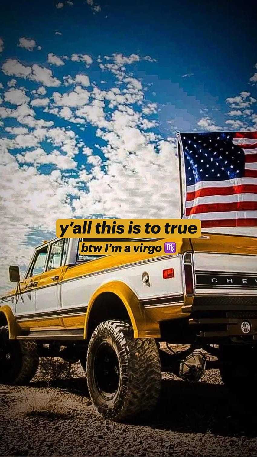 y'all this is to true, square body truck HD phone wallpaper