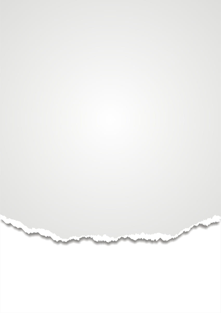 4 Torn Effect, podarty biały papier Tapeta na telefon HD