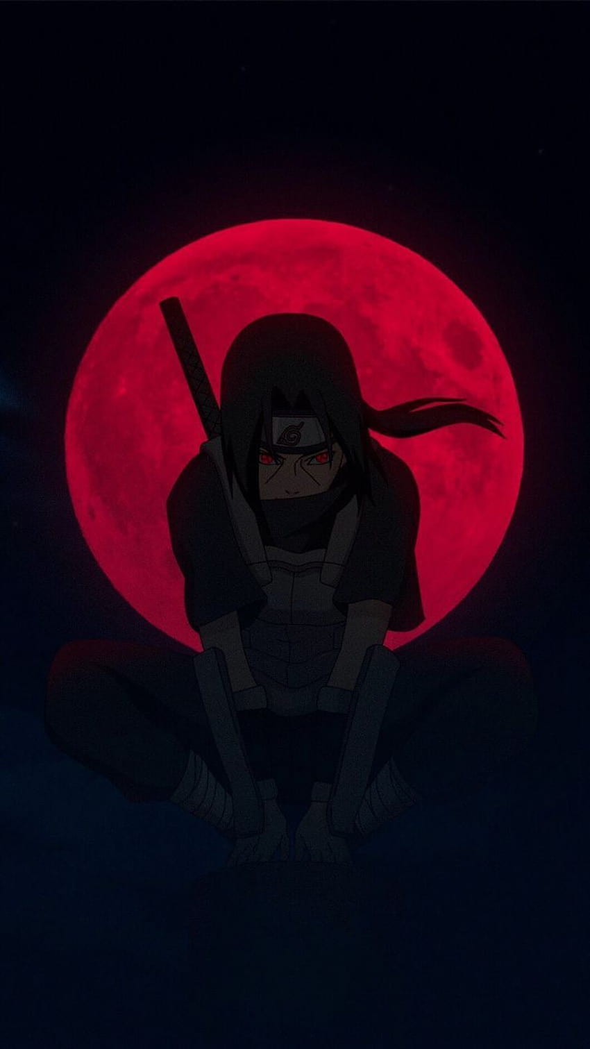 red anime in 2020, live itachi HD phone wallpaper