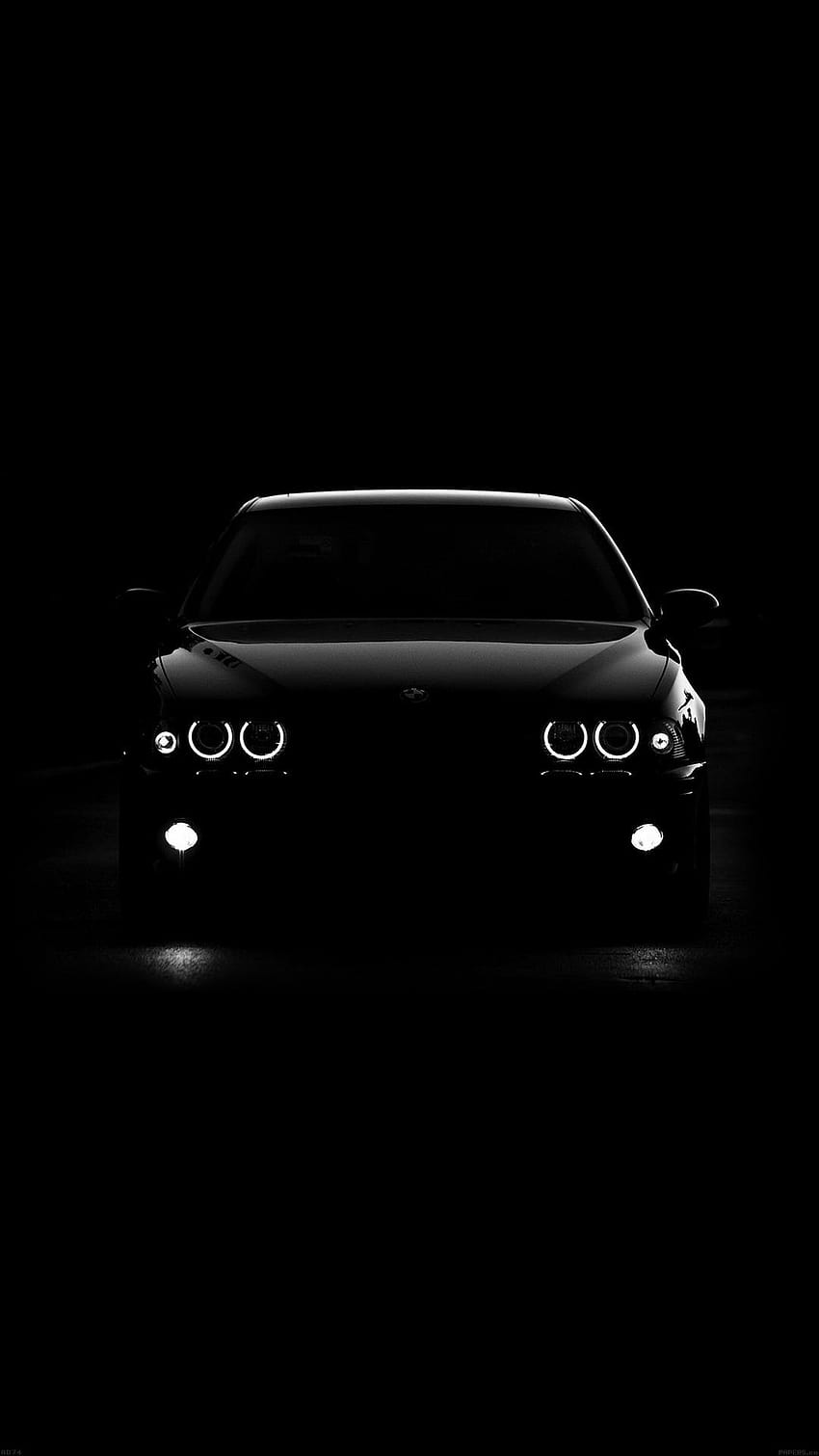 Czarny samochód BMW, najlepszy samochód z Androidem Tapeta na telefon HD