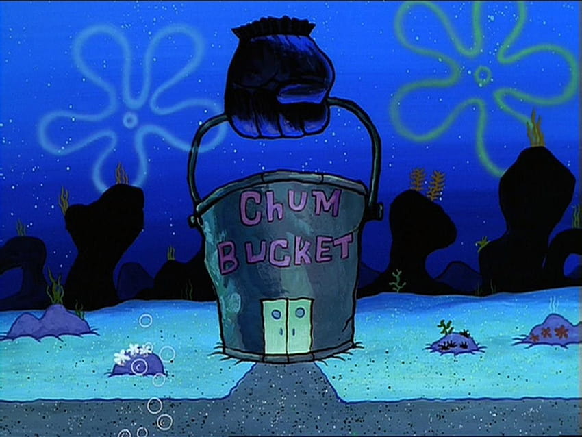 18. How is the Chum Bucket still open if it has no customers? HD wallpaper